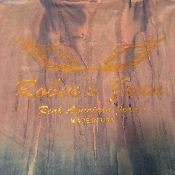 $SOLD$🔵 Robin’s Jean T-Shirt🔵🟣 - Picture 7 of 7